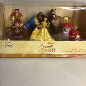 DISNEY BEAUTY AND THE BEAST FIGURINE PLAYSET